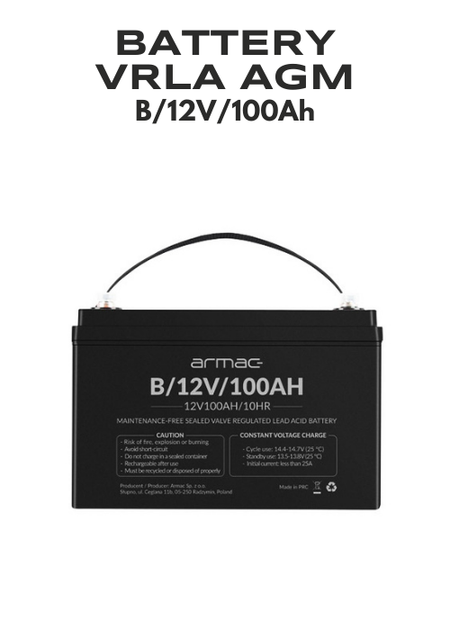 BATTERY B/12V/100Ah