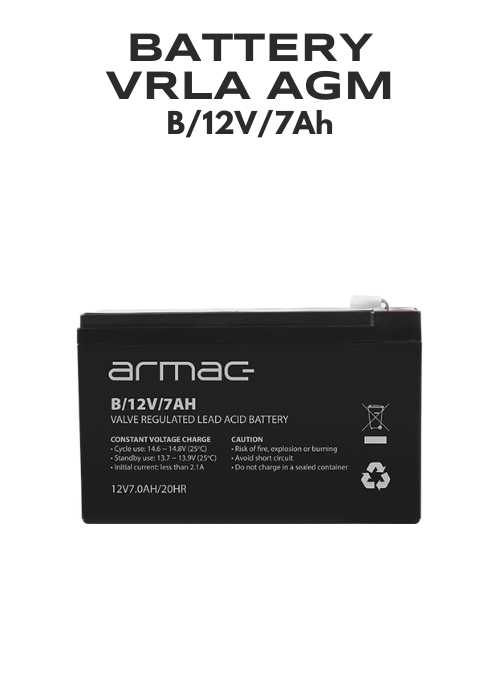 BATTERY B/12V/7Ah