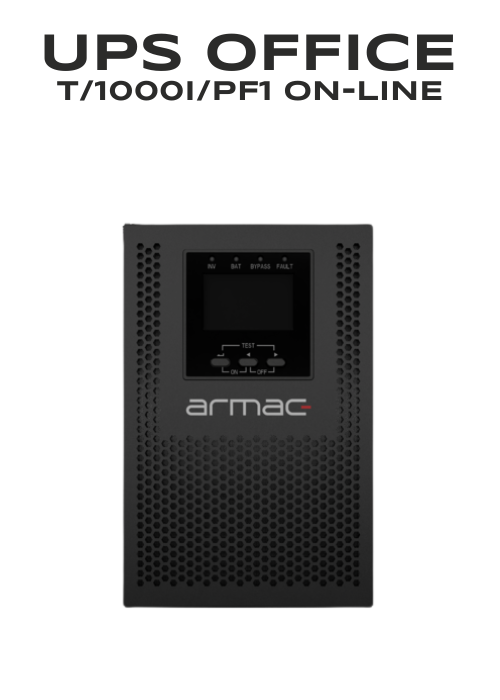 UPS OFFICE T/1000I/PF1 ON-LINE